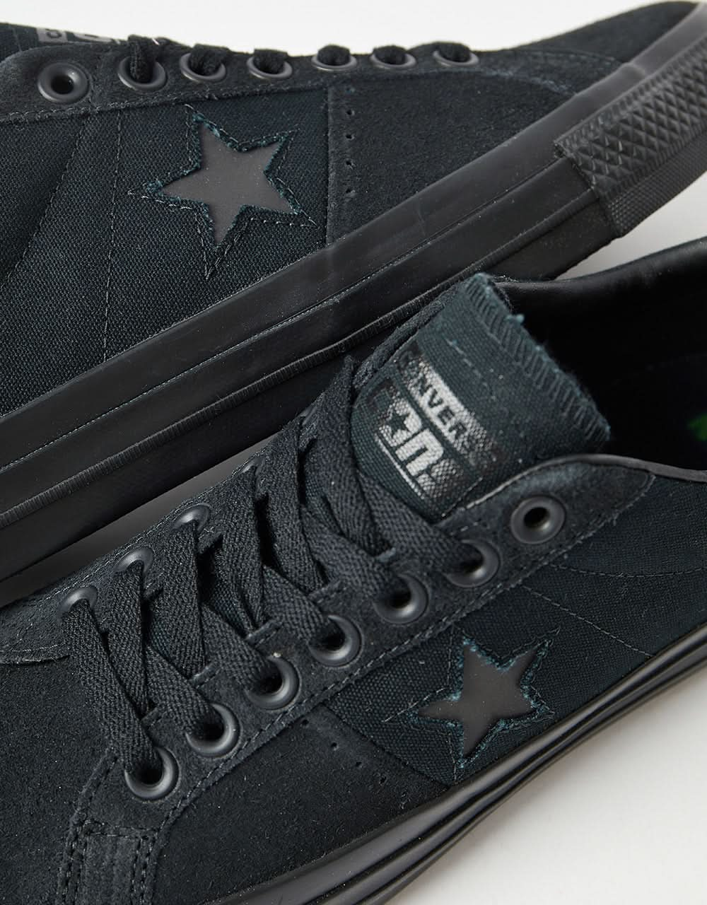 Converse x Sean Greene One Star Pro zapatos de skate - Negro/Negro/Verde SAP