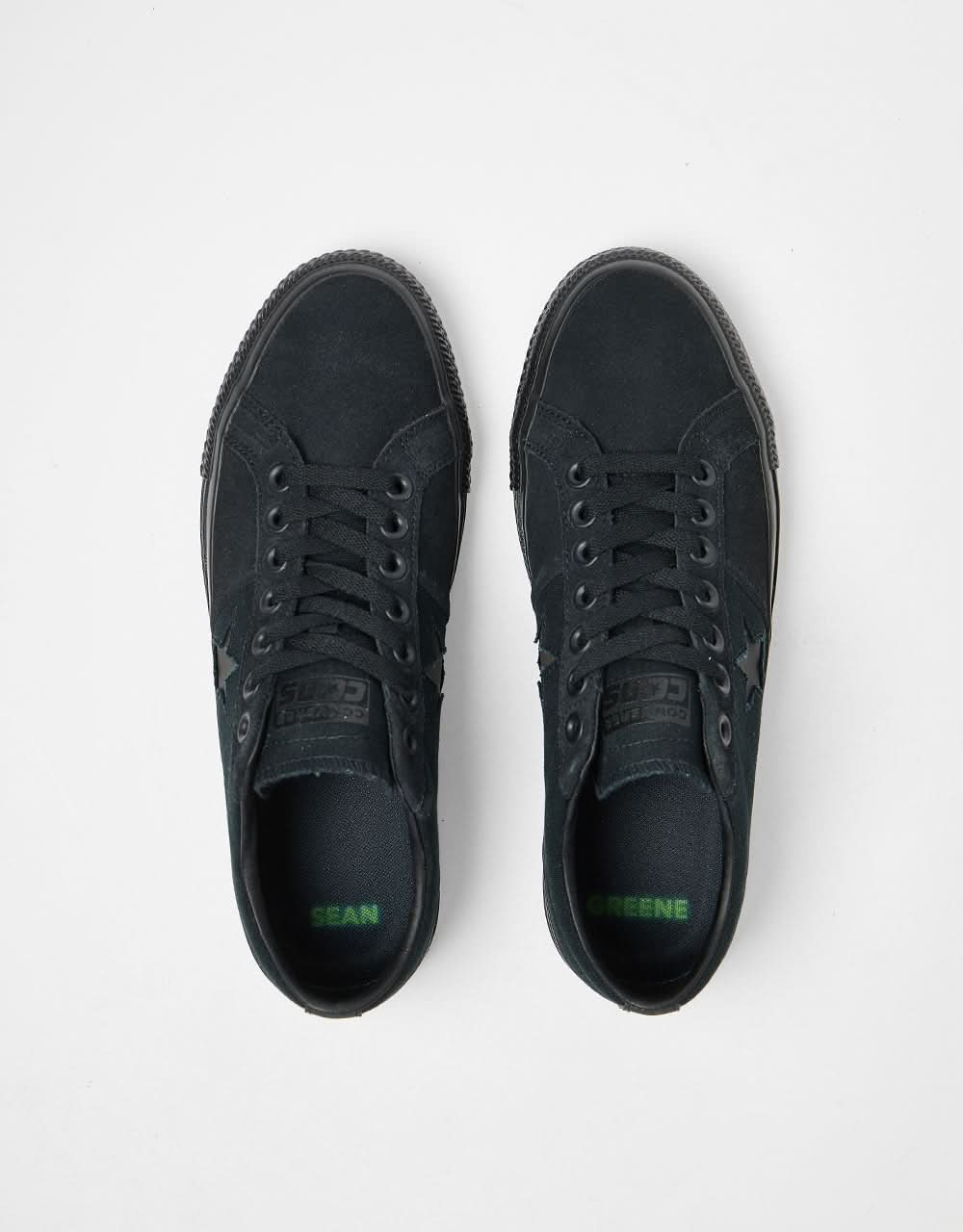 Chaussures de skate Converse x Sean Greene One Star Pro - Noir/Noir/Vert SAP