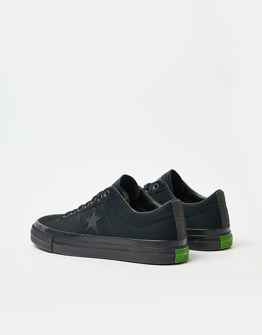 Chaussures de skate Converse x Sean Greene One Star Pro - Noir/Noir/Vert SAP