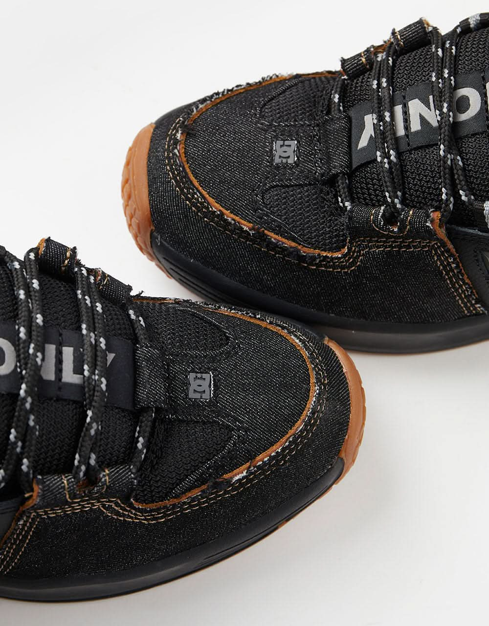 DC x Cash Only Lynx OG Skate Shoes - Black Denim