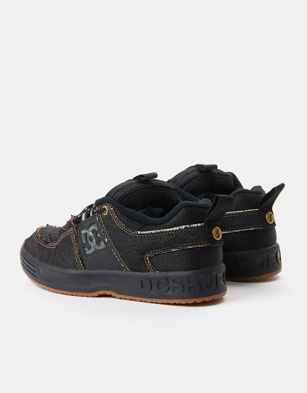 DC x Cash Only Lynx OG Skate Shoes - Black Denim