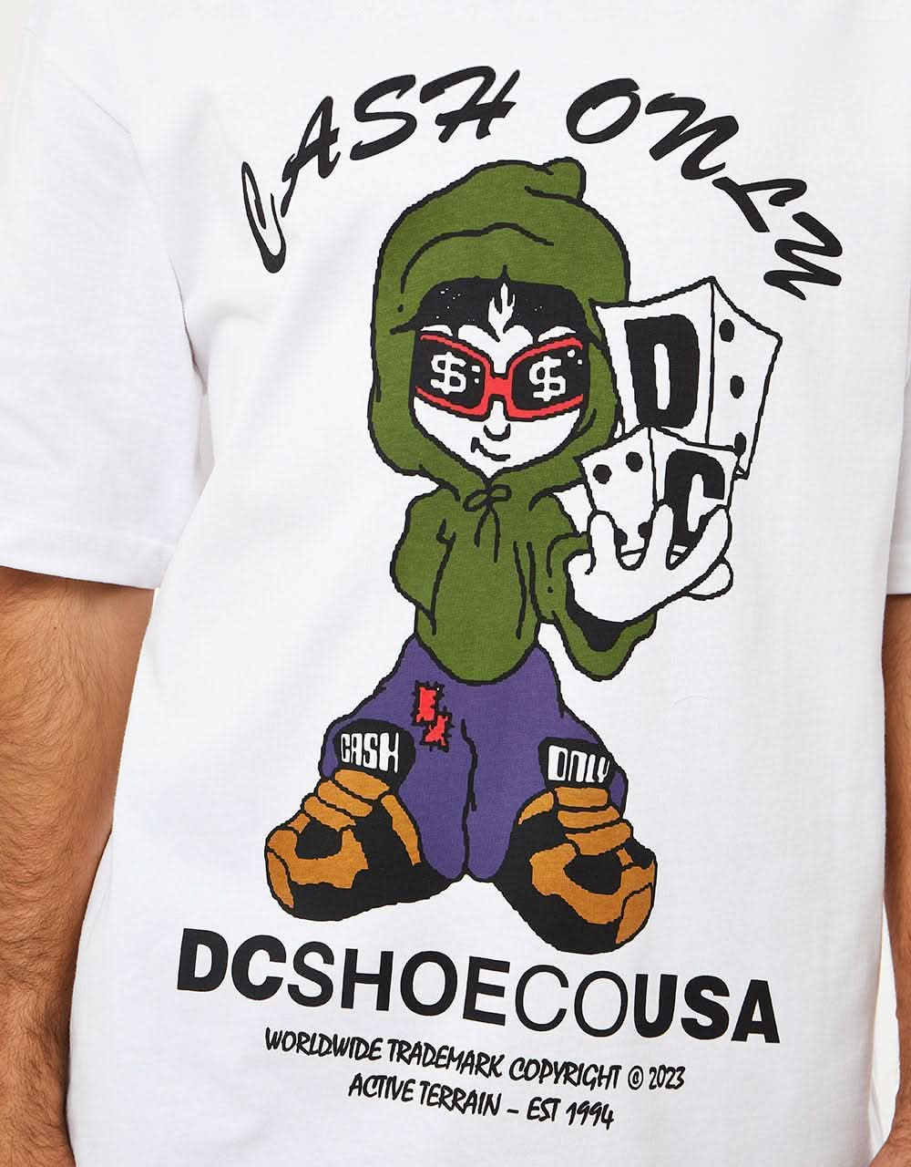 DC x Cash Only T-Shirt - White