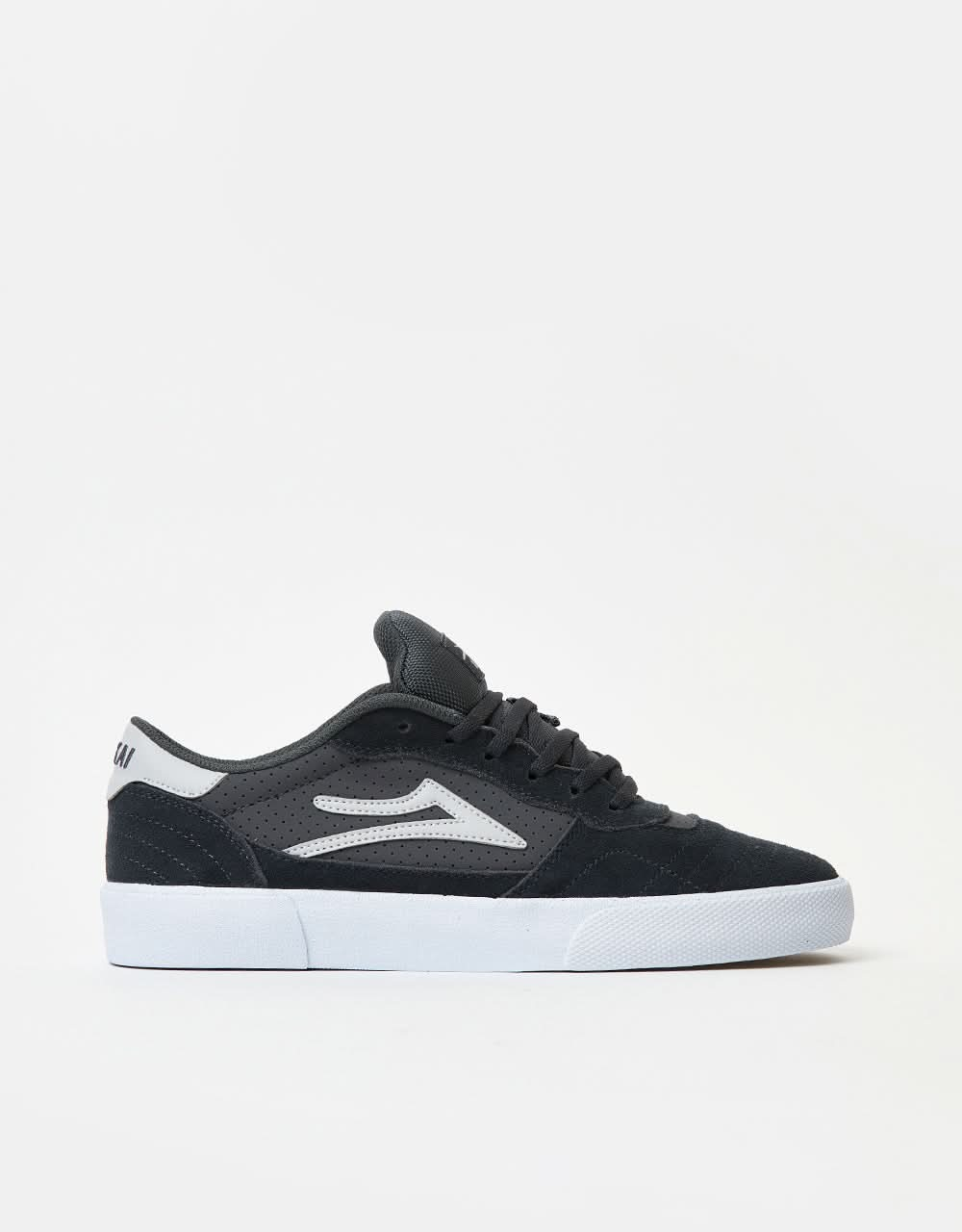 Lakai Cambridge Skate Shoes - Charcoal Suede