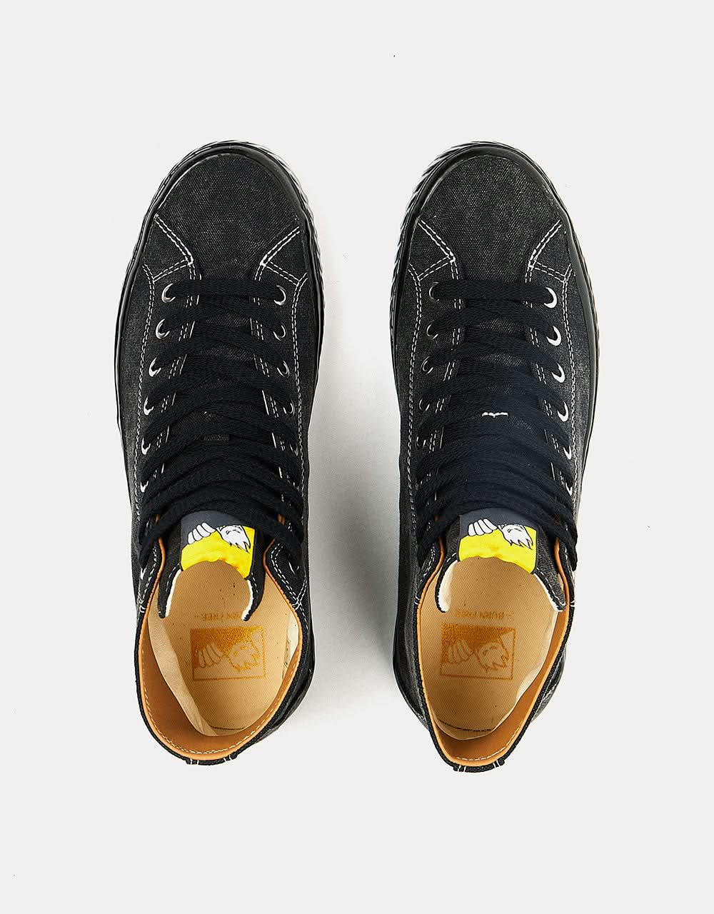 Last Resort AB x Spitfire VM003 Canvas Skate Shoes - Black