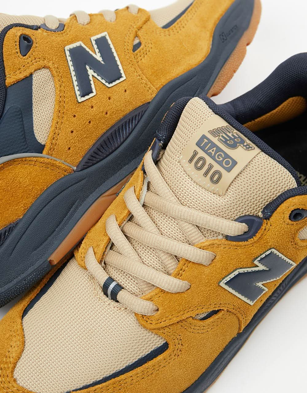 New Balance Numeric 1010 Skate Shoes - Wheat Navy