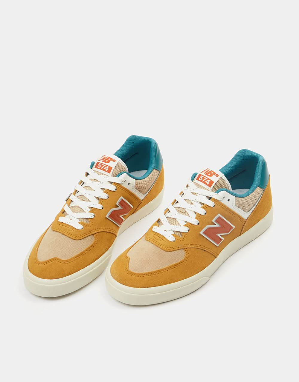 Chaussures de skate New Balance Numeric 574 - Blé/Vintage Sarcelle