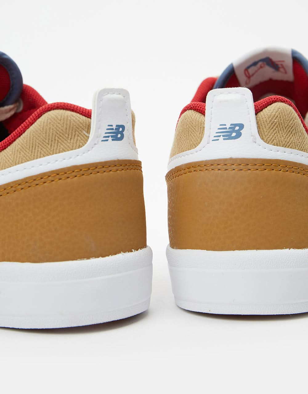 New Balance Numeric Jamie Foy 306 Skate Shoes - Tan/Red