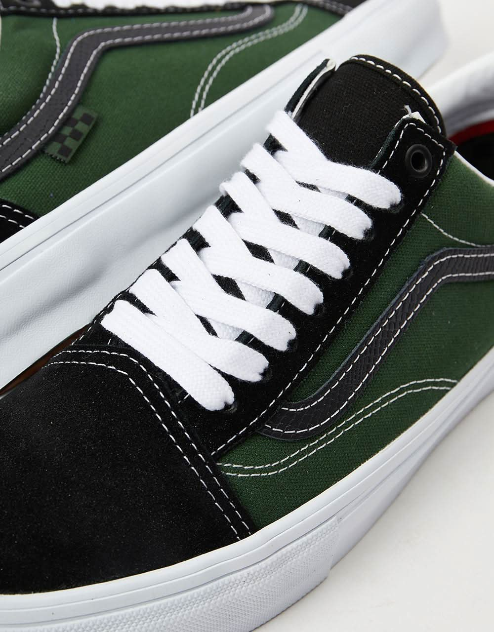 Vans Skate Old Skool Zapatos de skate - Safari Negro/Verde