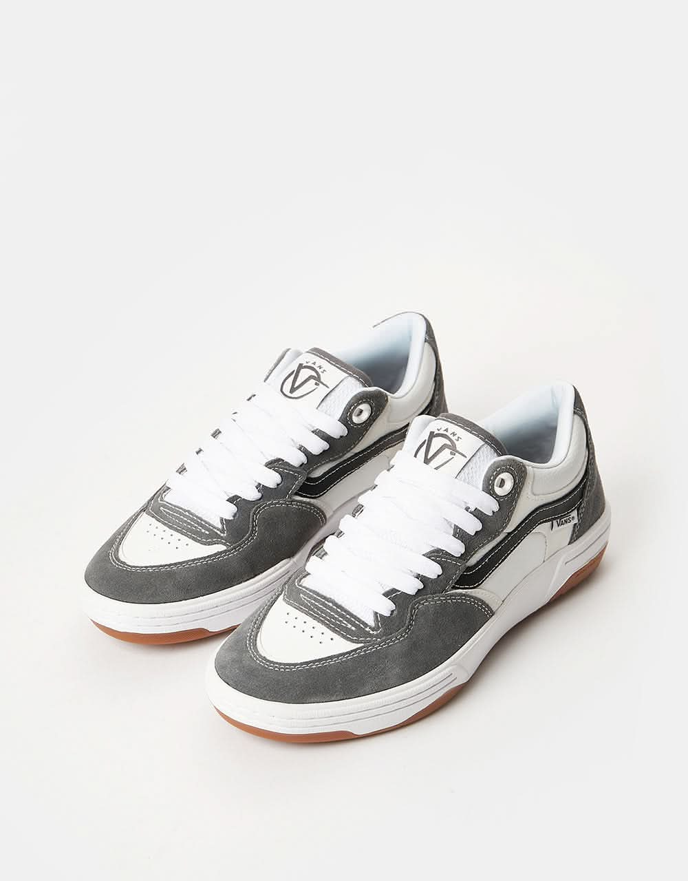 Vans Rowan II Skate Shoes -  Grey/White