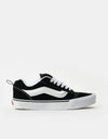 Vans Knu Skool Skateschuhe – Schwarz/True White