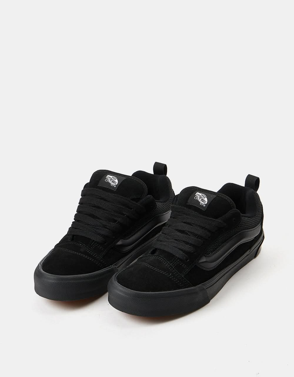 Vans Knu Skool Zapatos de skate - Negro/Negro