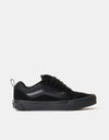 Vans Knu Skool Zapatos de skate - Negro/Negro