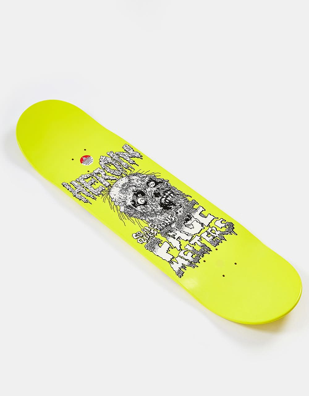 Heroin Yankou Face Melter Skateboard Deck - 8.25”