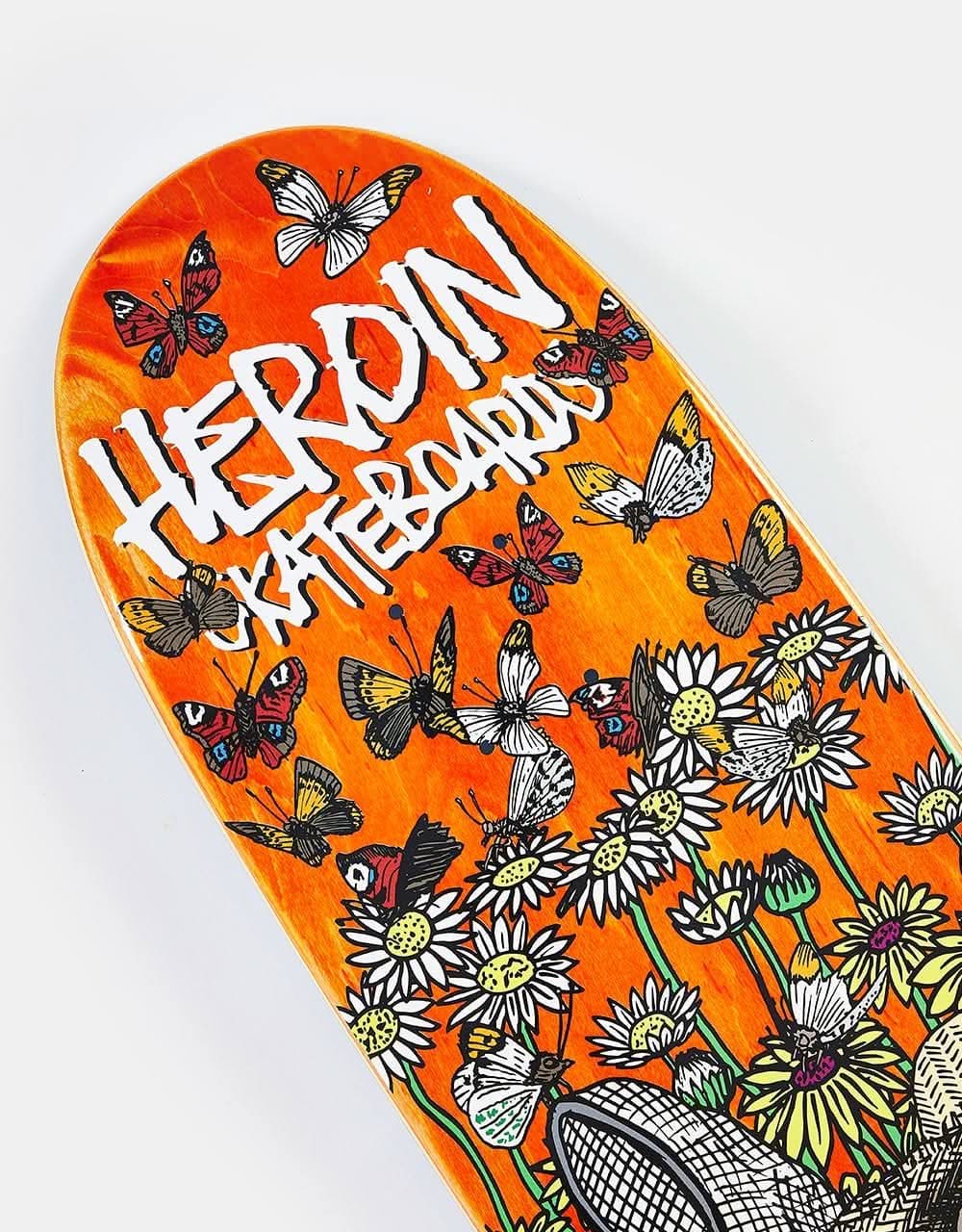 Heroin Avi Guest Egg Skateboard Deck - 8.8”