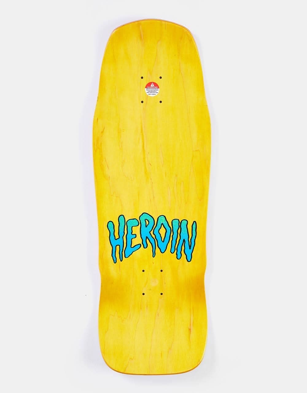 Heroin Mutant Eyeballer Skateboard Deck - 10.25”