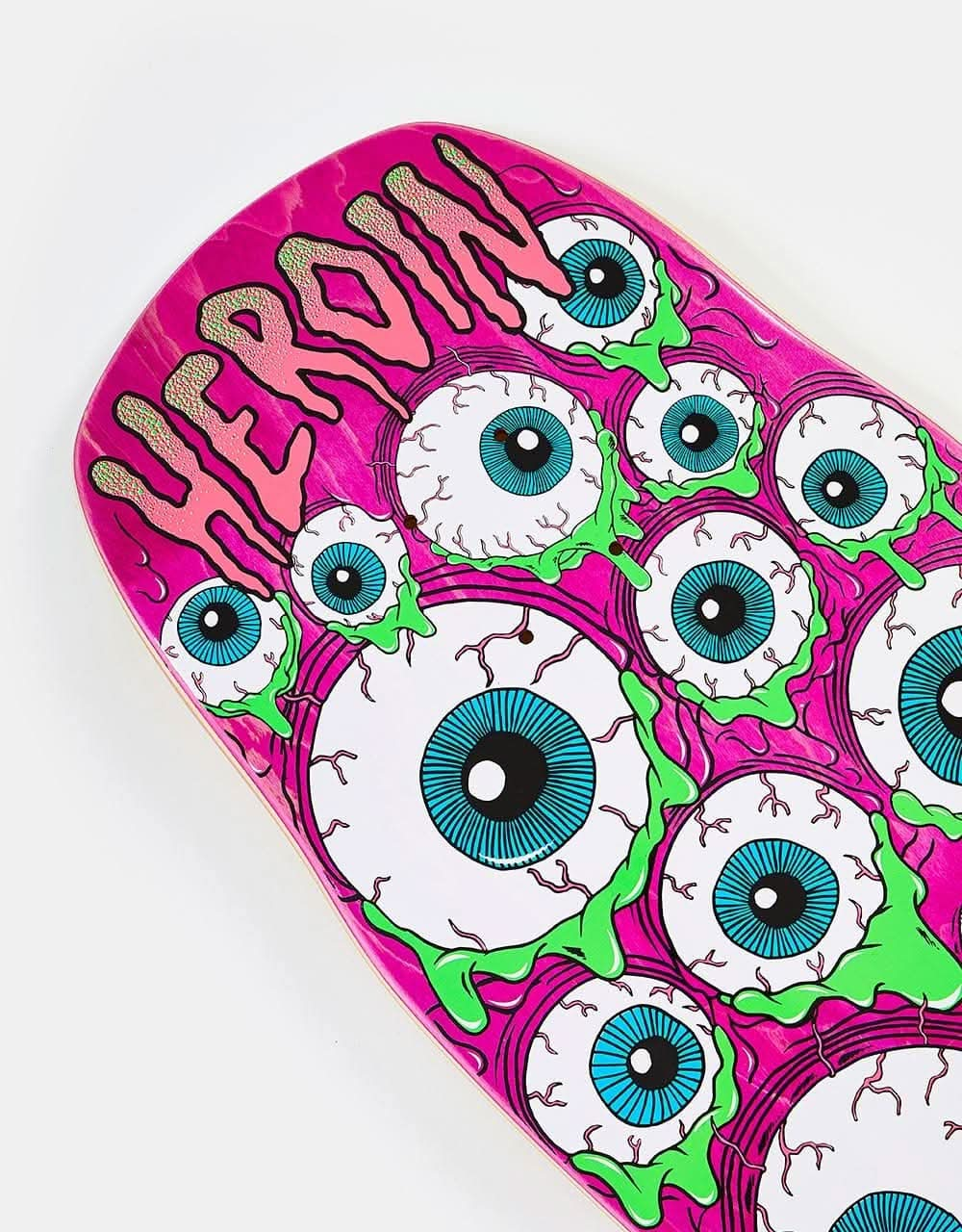 Heroin Mutant Eyeballer Skateboard Deck - 10.25”