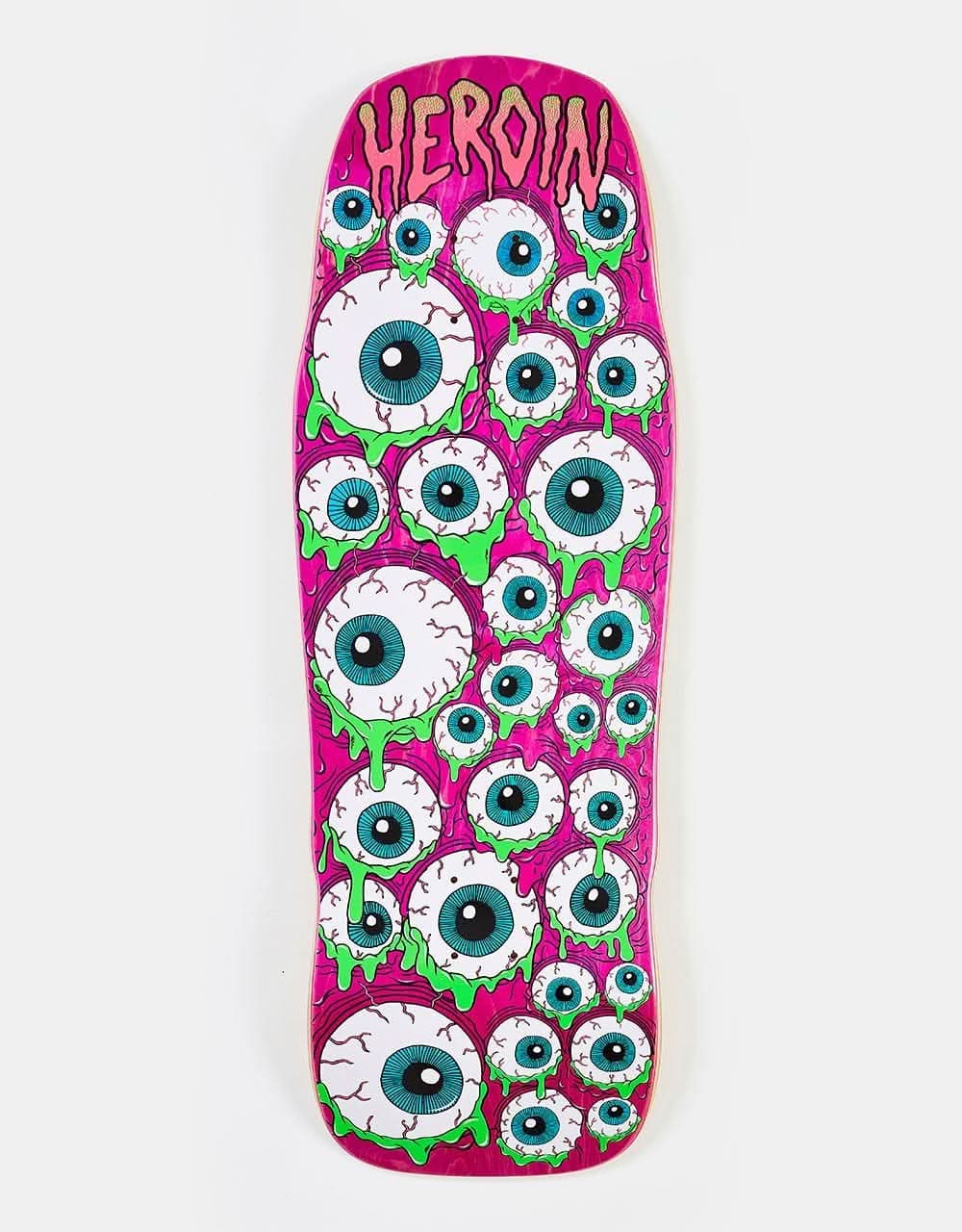 Heroin Mutant Eyeballer Skateboard Deck - 10.25”