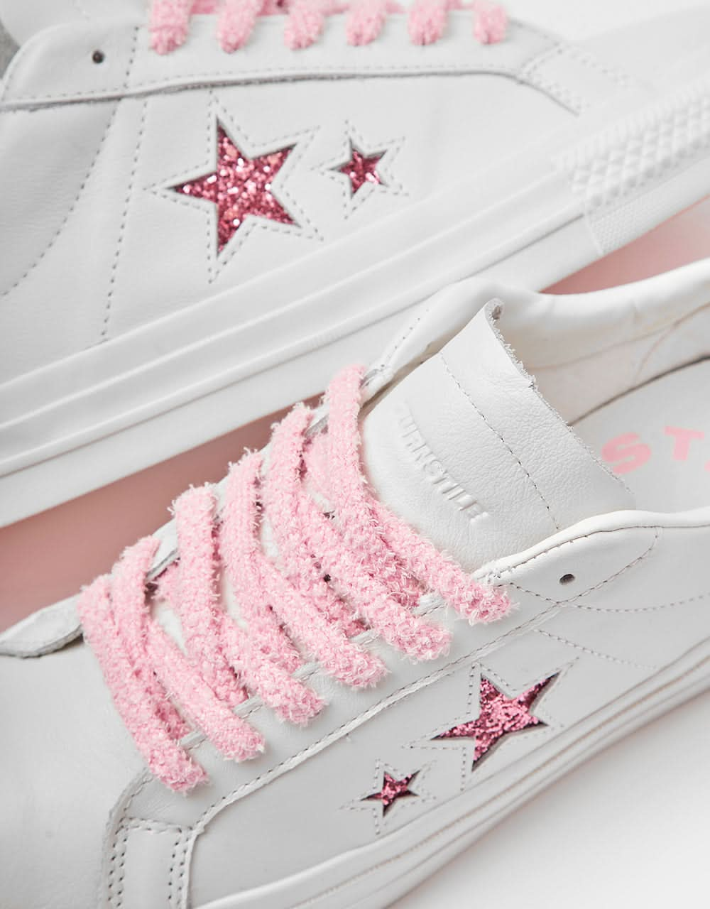 Scarpe da skate Converse x Turnstile One Star Pro - Bianco/Rosa/Bianco