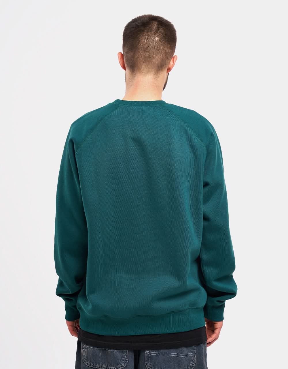 Carhartt WIP Chase Sweatshirt - Chervil/Gold