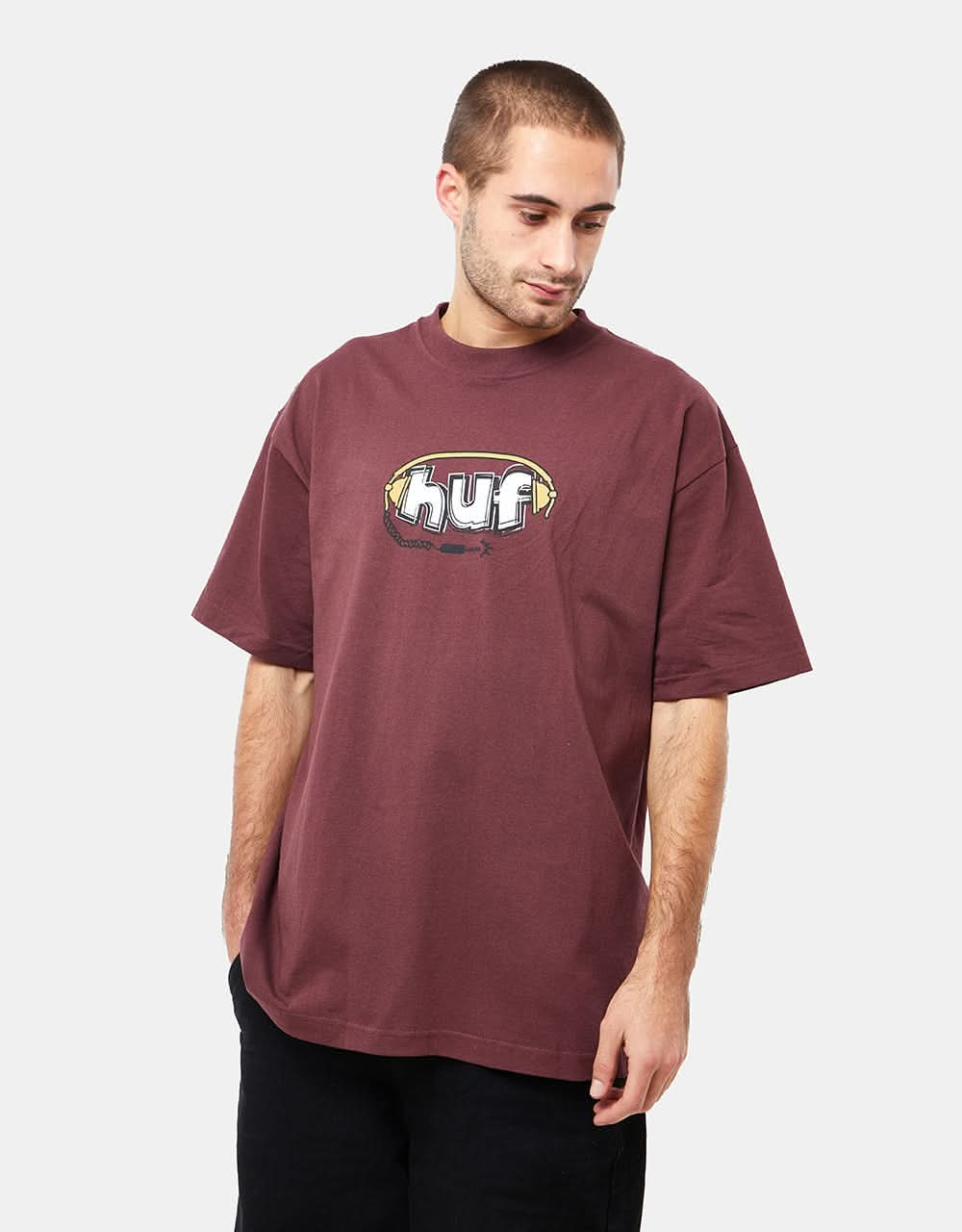 HUF Pencilled In T-Shirt - Camel