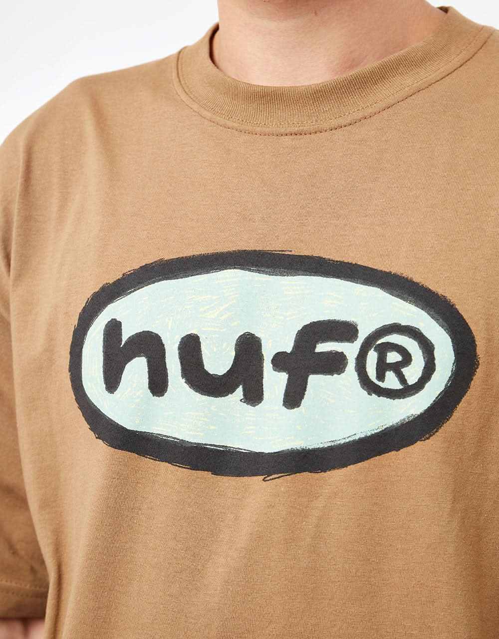 HUF Pencilled In T-Shirt - Camel