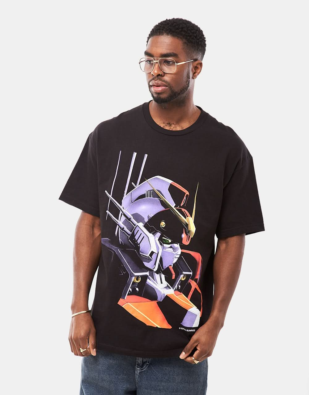 HUF x Gundam Wing Heavy Arms T-Shirt - Black