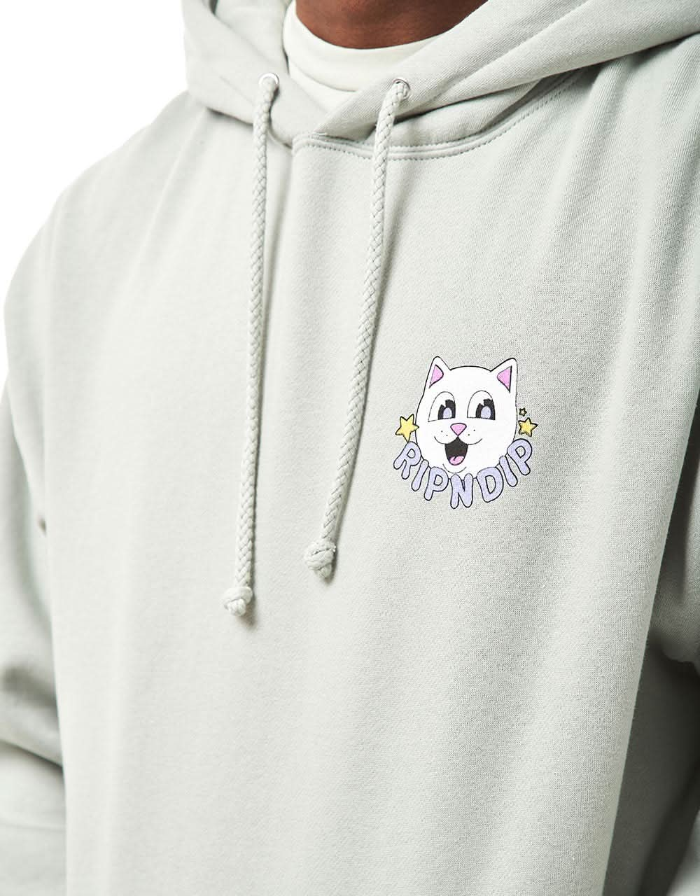 RIPNDIP So Mushroom Pullover Hoodie - Sage