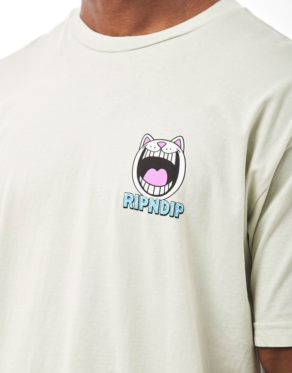 RIPNDIP Feline Fine T-Shirt - Sage