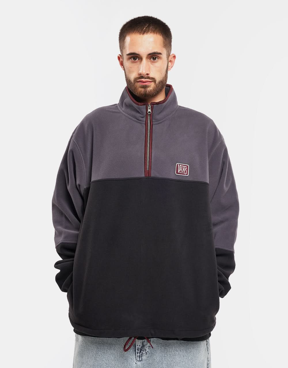 Vans x Rowan Zorilla Half Zip Pullover - Black