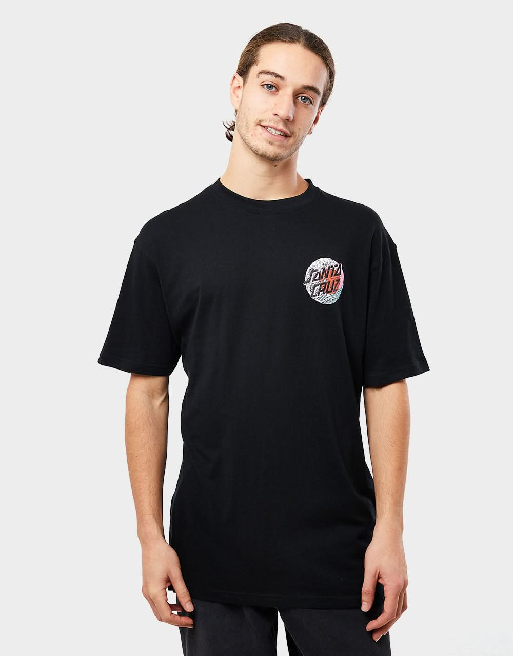 Camiseta Santa Cruz Tsunami Dot EXCLUSIVA Reino Unido - Negro