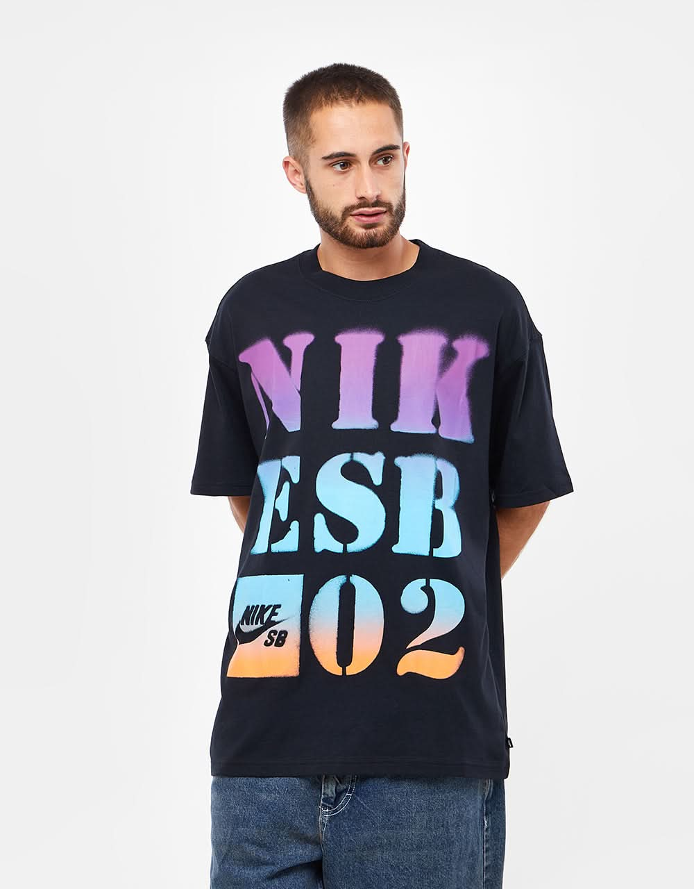 Nike SB Pochoir T-shirt - Noir