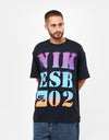 Camiseta Nike SB Stencil - Negro