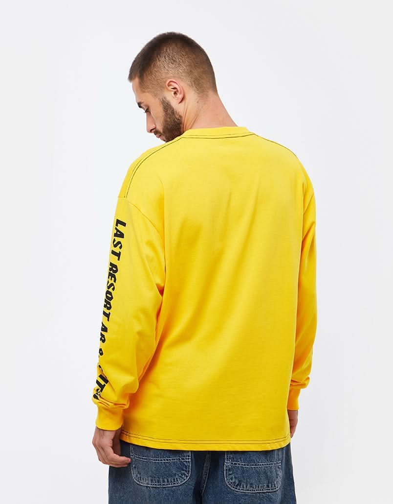 Last Resort AB x Spitfire L/S T-Shirt - Yellow