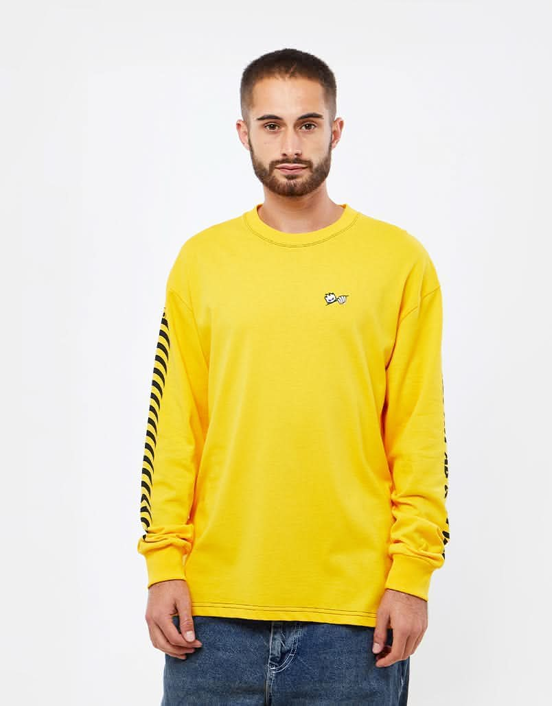 Last Resort AB x Spitfire L/S T-Shirt - Yellow