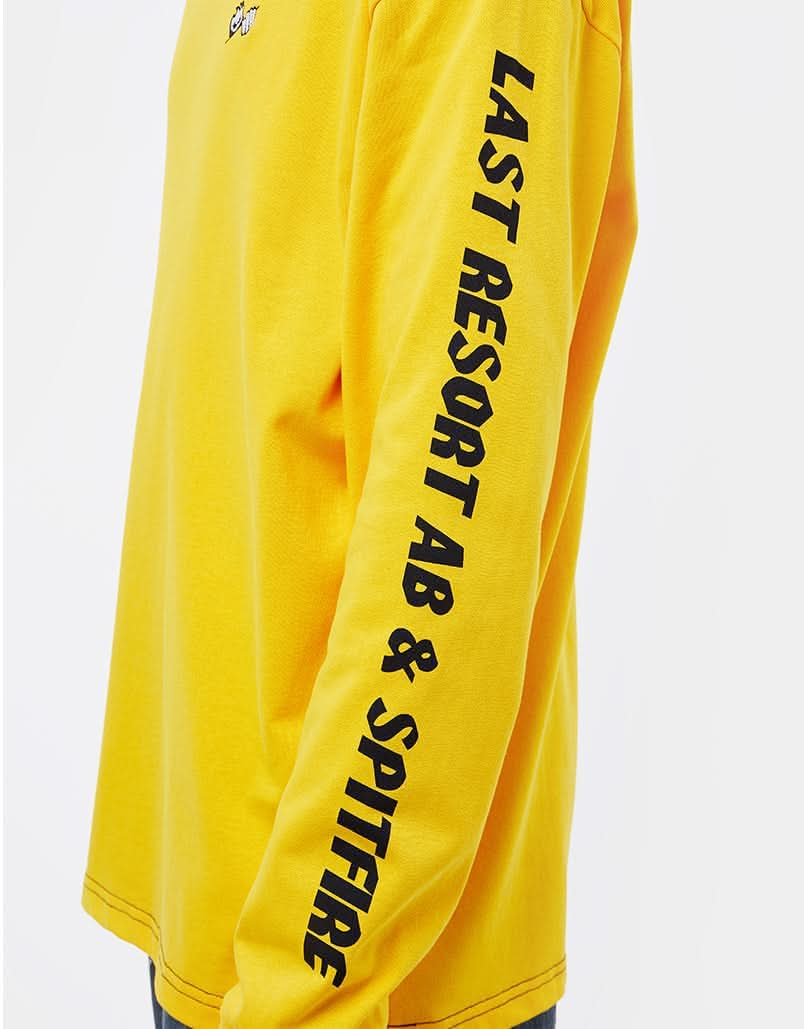 Last Resort AB x Spitfire L/S T-Shirt - Yellow