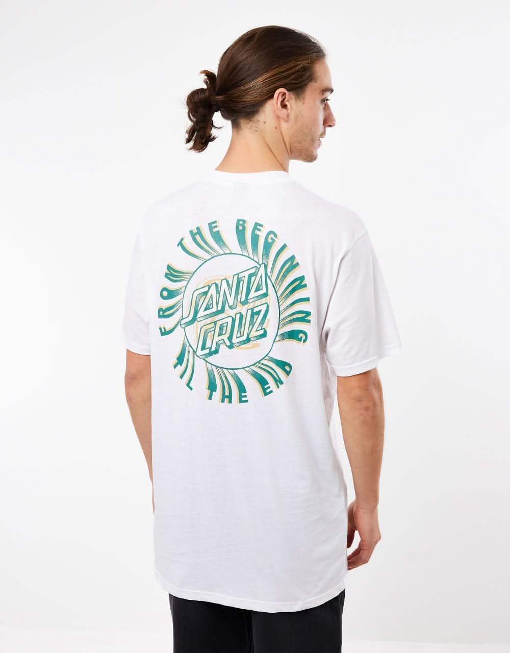 Santa Cruz Beginning Dot T-Shirt - White