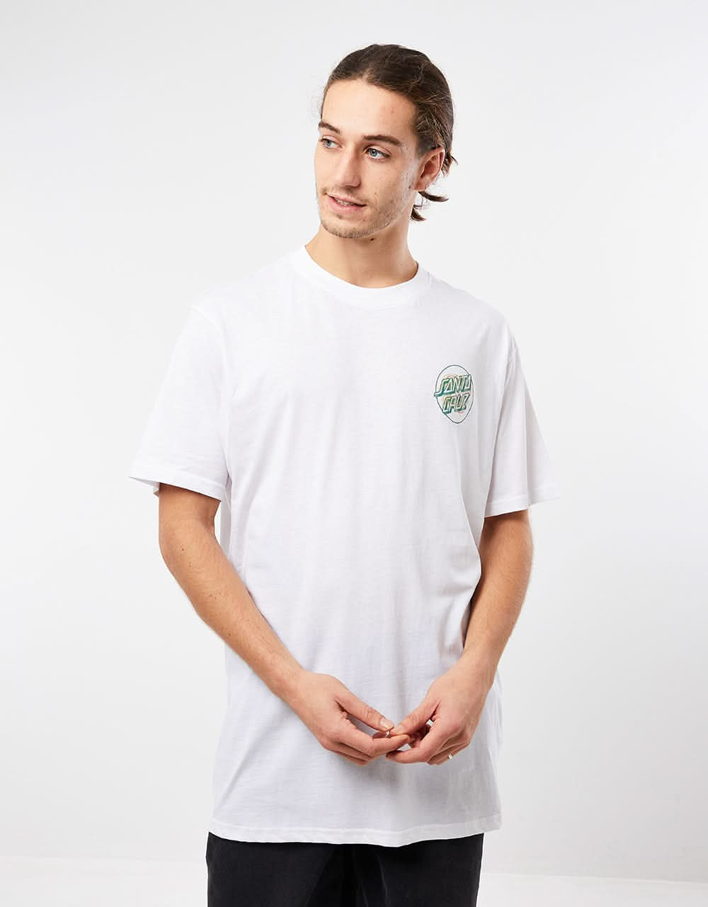 Santa Cruz Beginning Dot T-Shirt - White