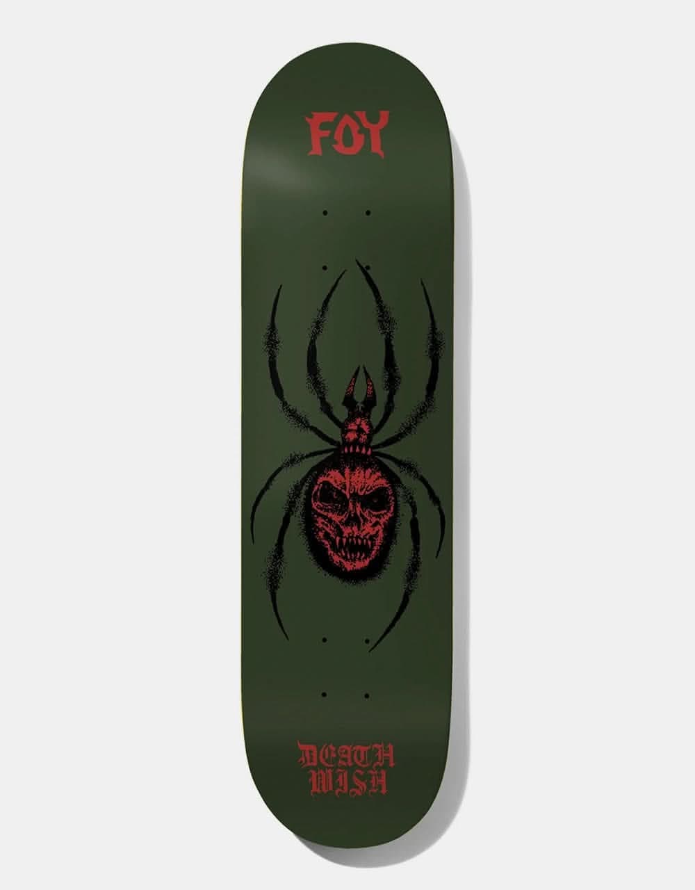 Deathwish Foy Arachnophobia Deck - 8"