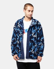 HUF Statisches Polarfleece – Marineblau