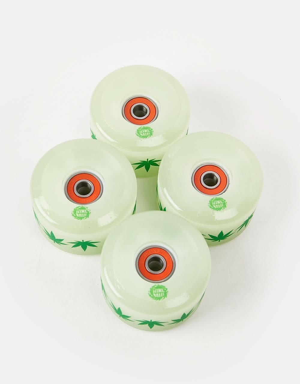 Slime Balls OG Slime Light Ups 78a GITD Skateboard Wheels - 60mm