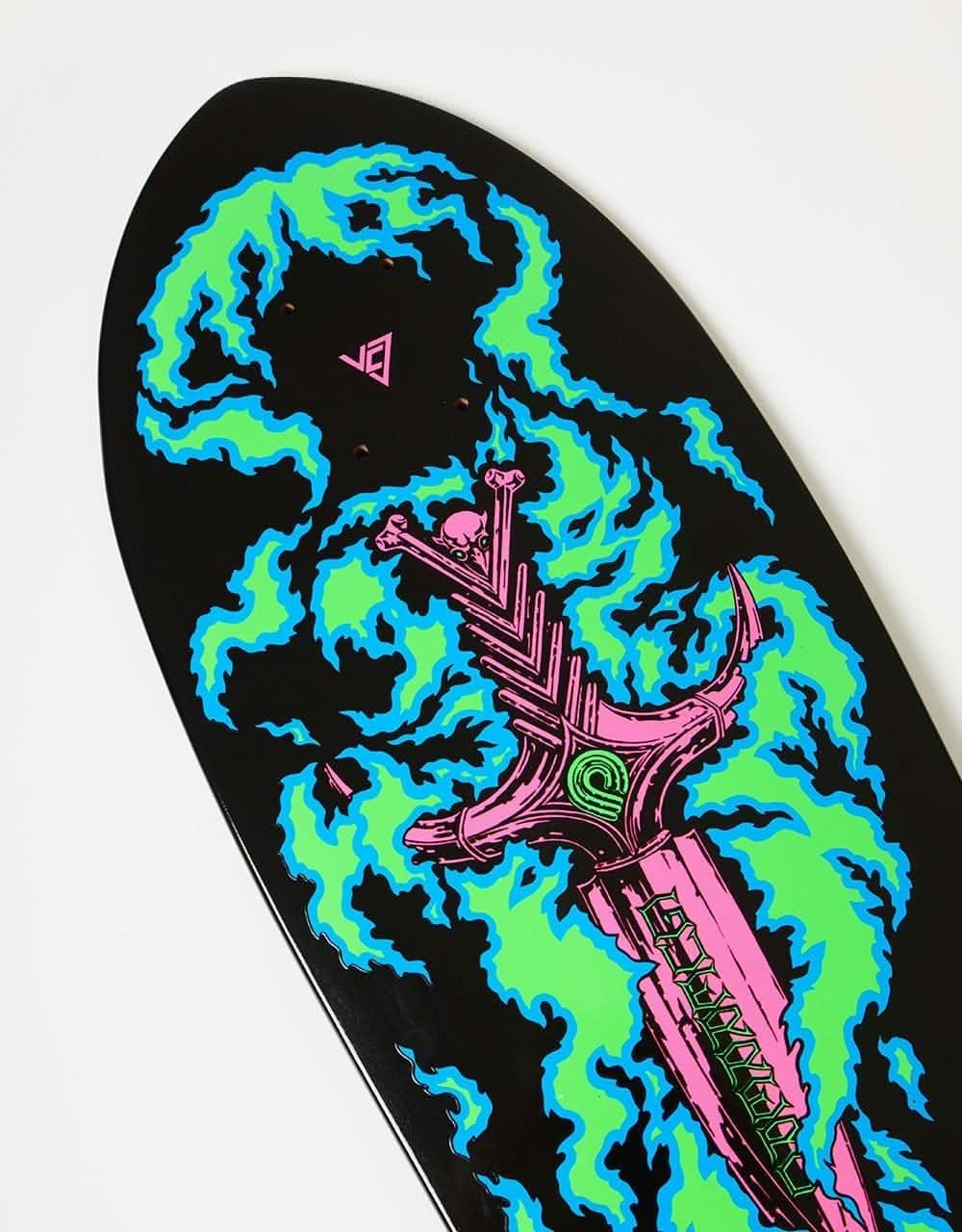 Powell Peralta Guerrero Blacklight Bones Brigade™ S14 Reissue Skateboard Deck - 9.75"