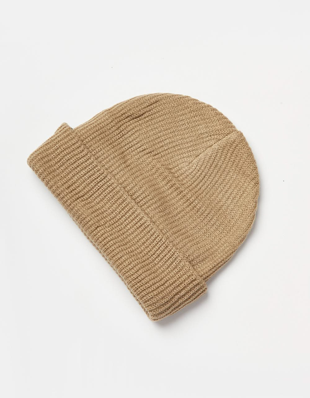 Route One Recycled Fisherman Beanie - Desert Taupe