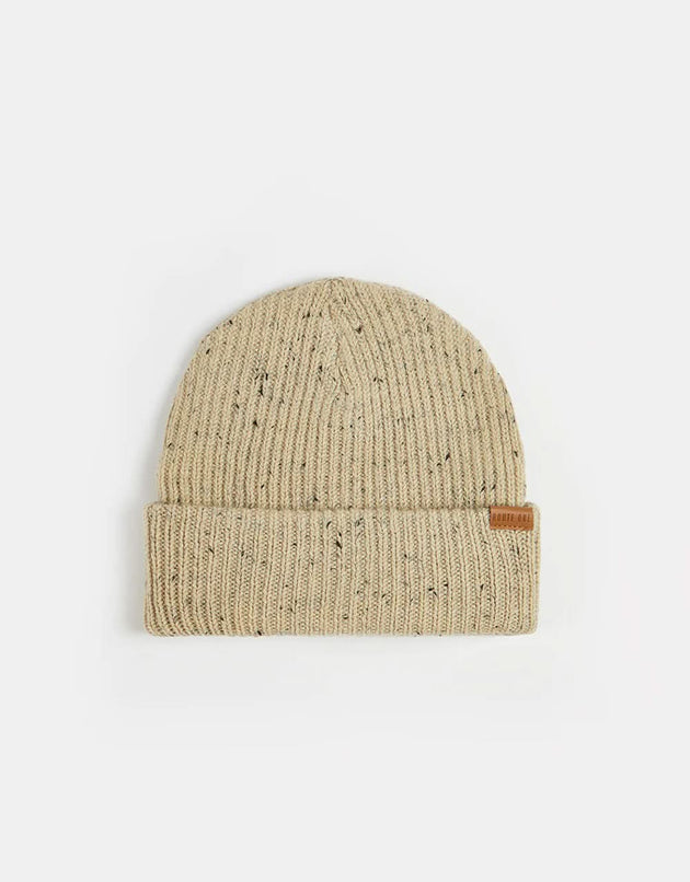 Route One Recycled Fleck Beanie - Natural