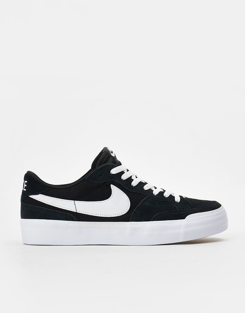 Nike SB Zoom Pogo Plus Skate Shoes - Black/White-Black-White-Gum Lt Brown