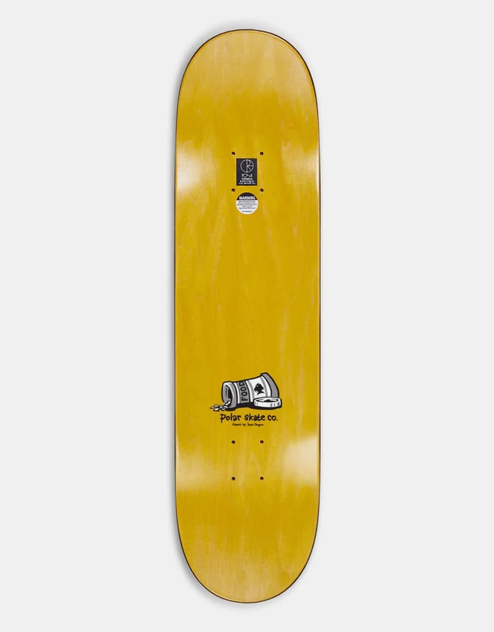 Tabla de skate Polar Halberg Can Food - 8,25" (huecos de rueda)