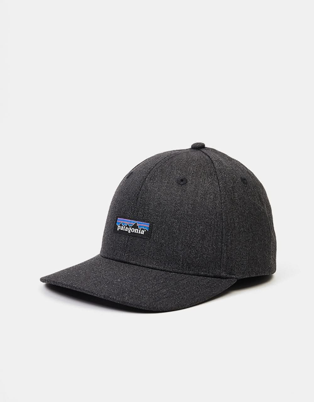 Patagonia Tin Shed Cap - P-6 Logo: Ink Black