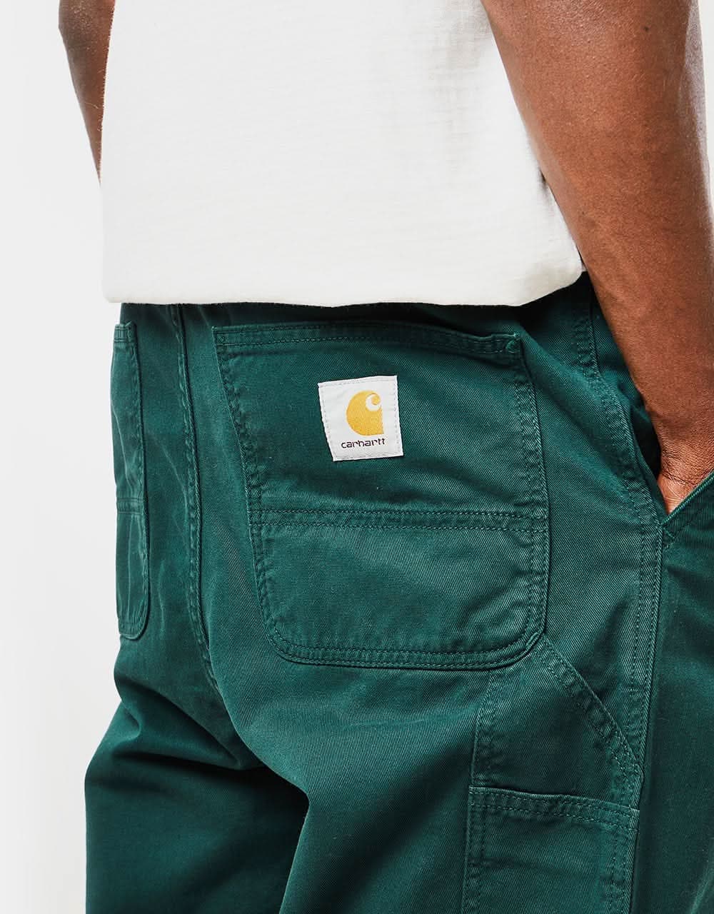 Carhartt WIP Flint Pant - Discovery Green (Garment Dyed)