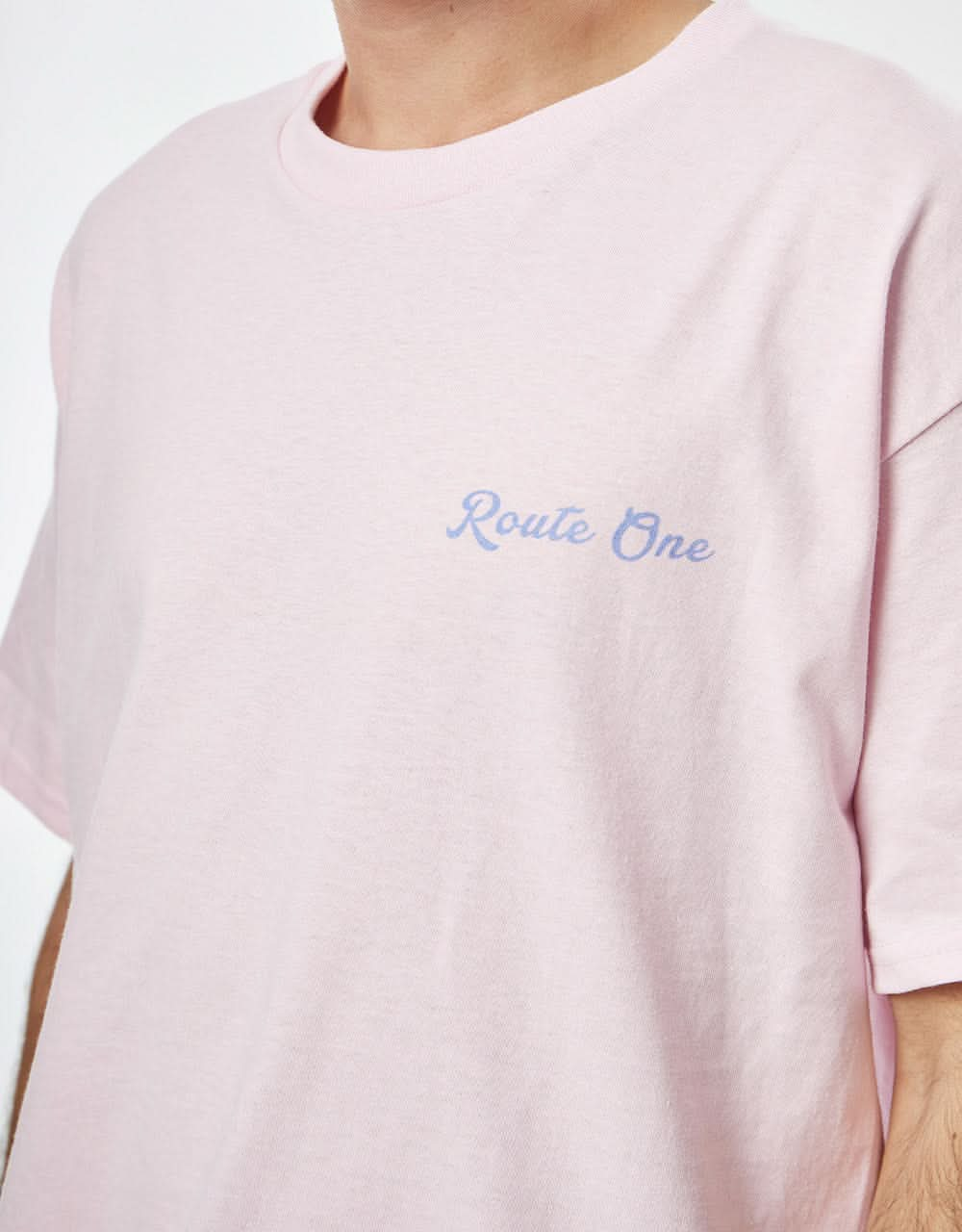 Route One Sundae T-Shirt - Light Pink