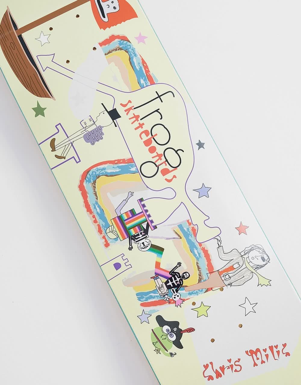 Frog Milic Put Your Toys Away Skateboard Deck - 8.6"