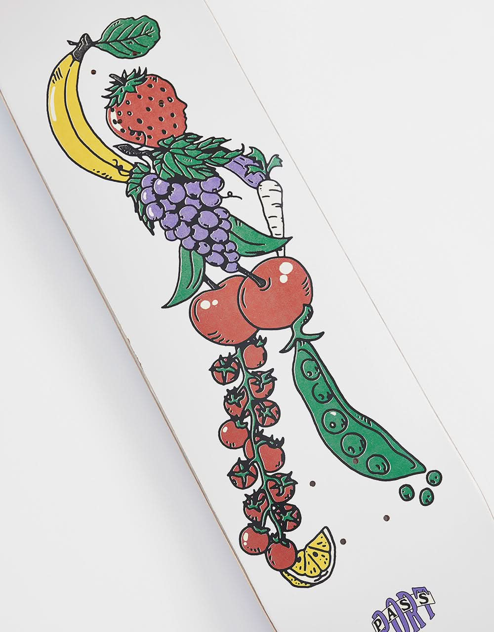 Pass Port Fruitworld Assorted Friends Skateboard Deck - 8.25"